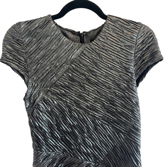 TORN BY RONNY Small KOBO $275 Metallic Stretch  Mini Dress Size S - Picture 3 of 10